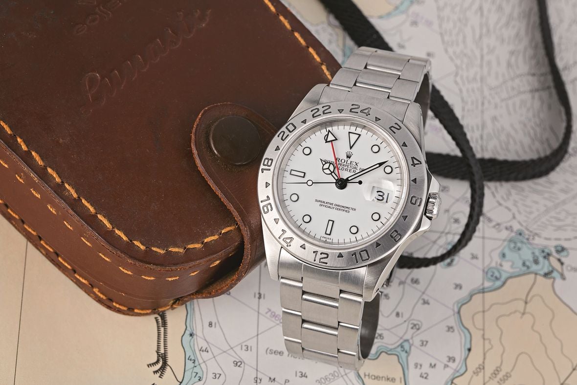 Rolex Polar Explorer II 16570 White Dial