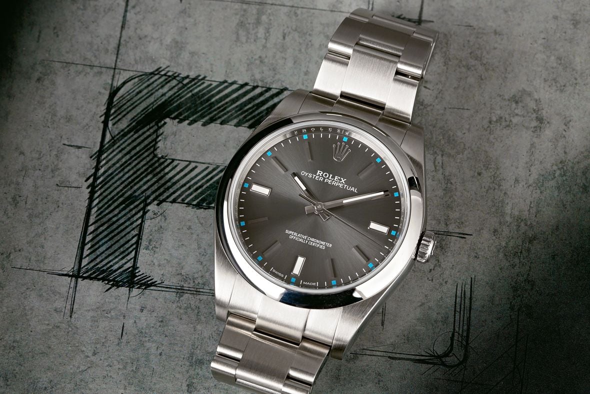 Rolex Oyster Perpetual 39 Stainless Steel 39mm